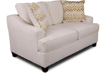 bonnie bone loveseat   