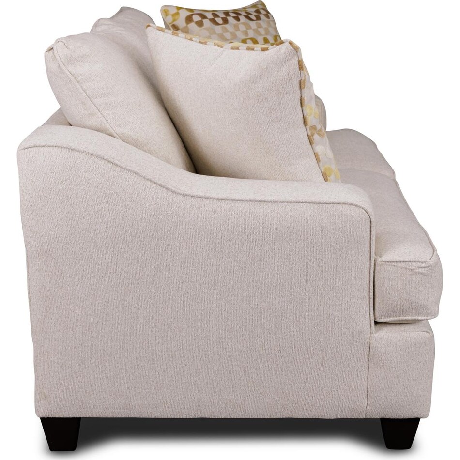 bonnie bone loveseat   
