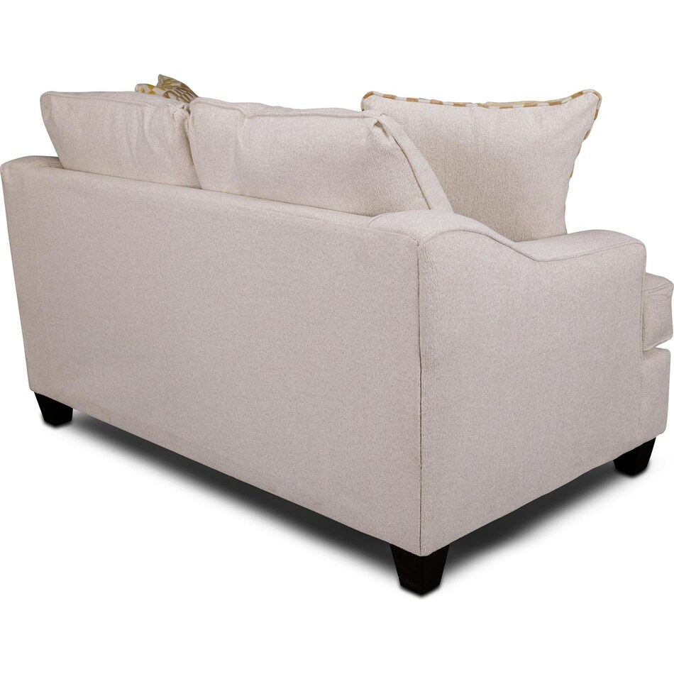 bonnie bone loveseat   
