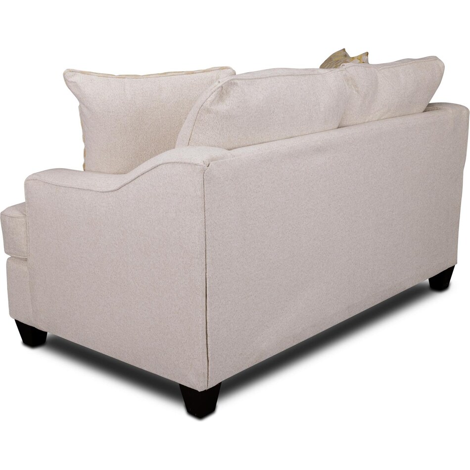 bonnie bone loveseat   