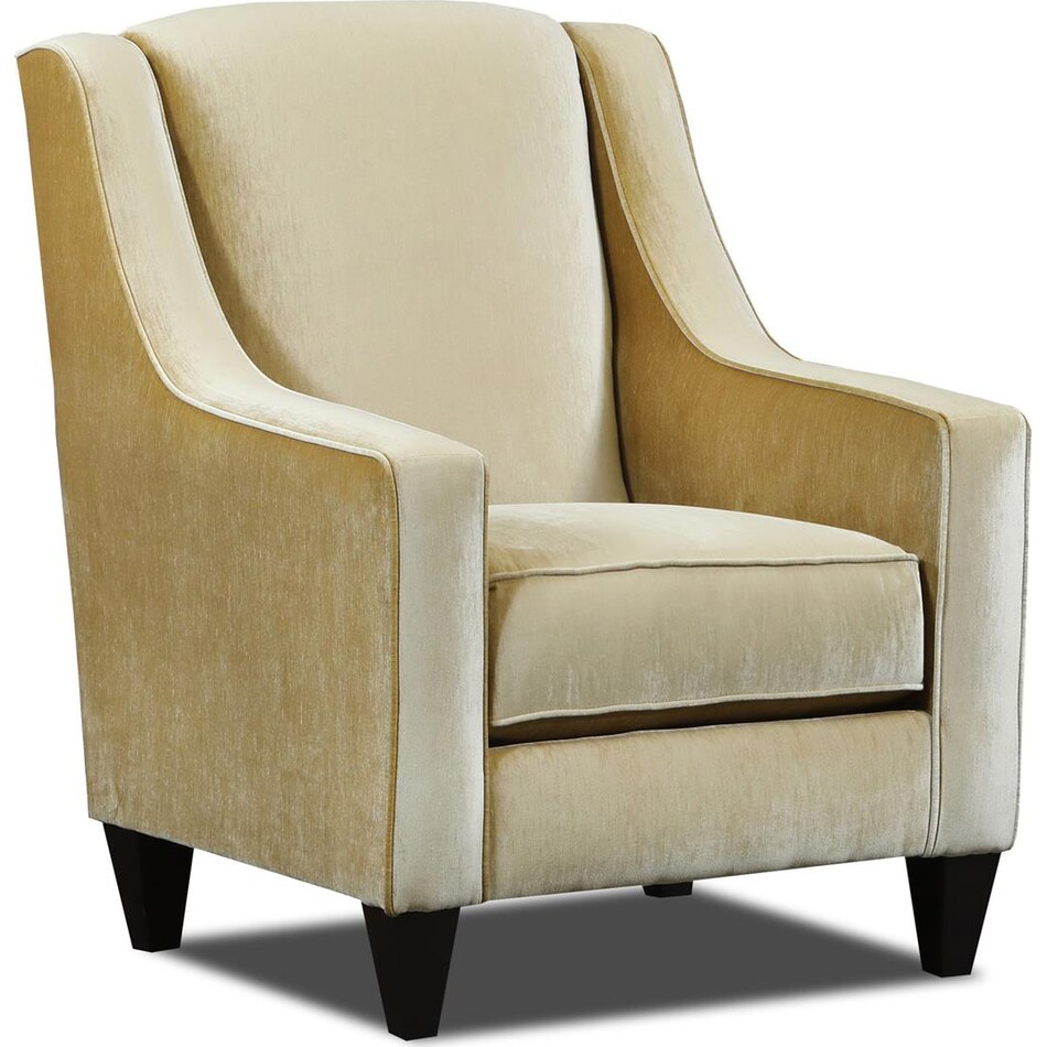 bonnie gold accent chair   