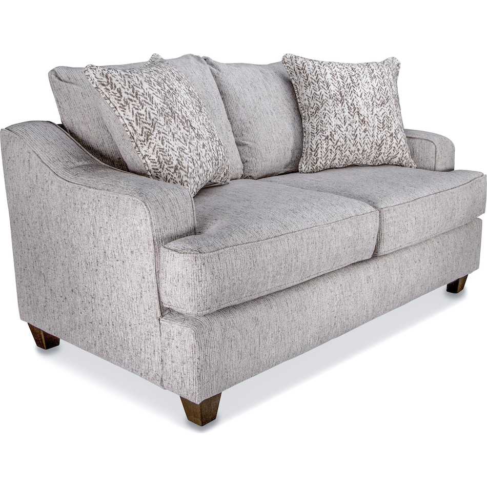 bonnie linen loveseat   