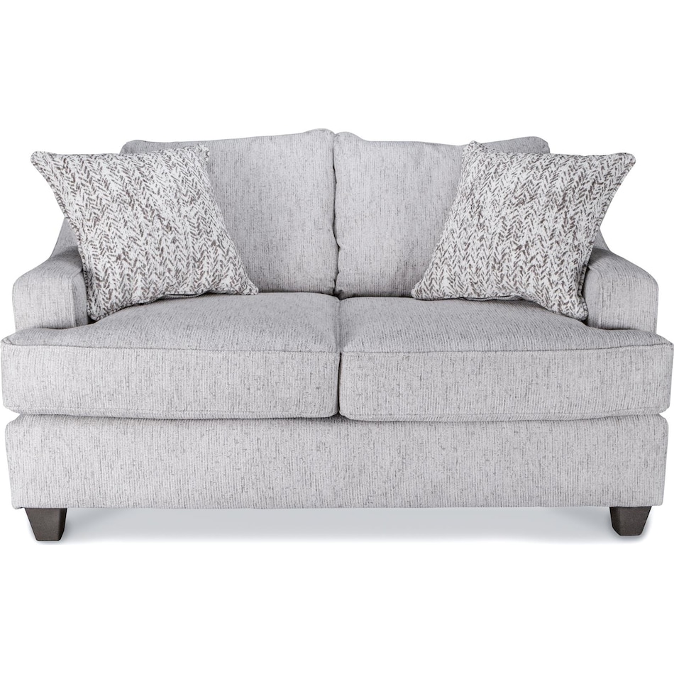 bonnie linen loveseat   