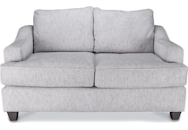 bonnie linen loveseat   