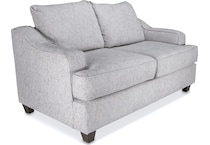 bonnie linen loveseat   