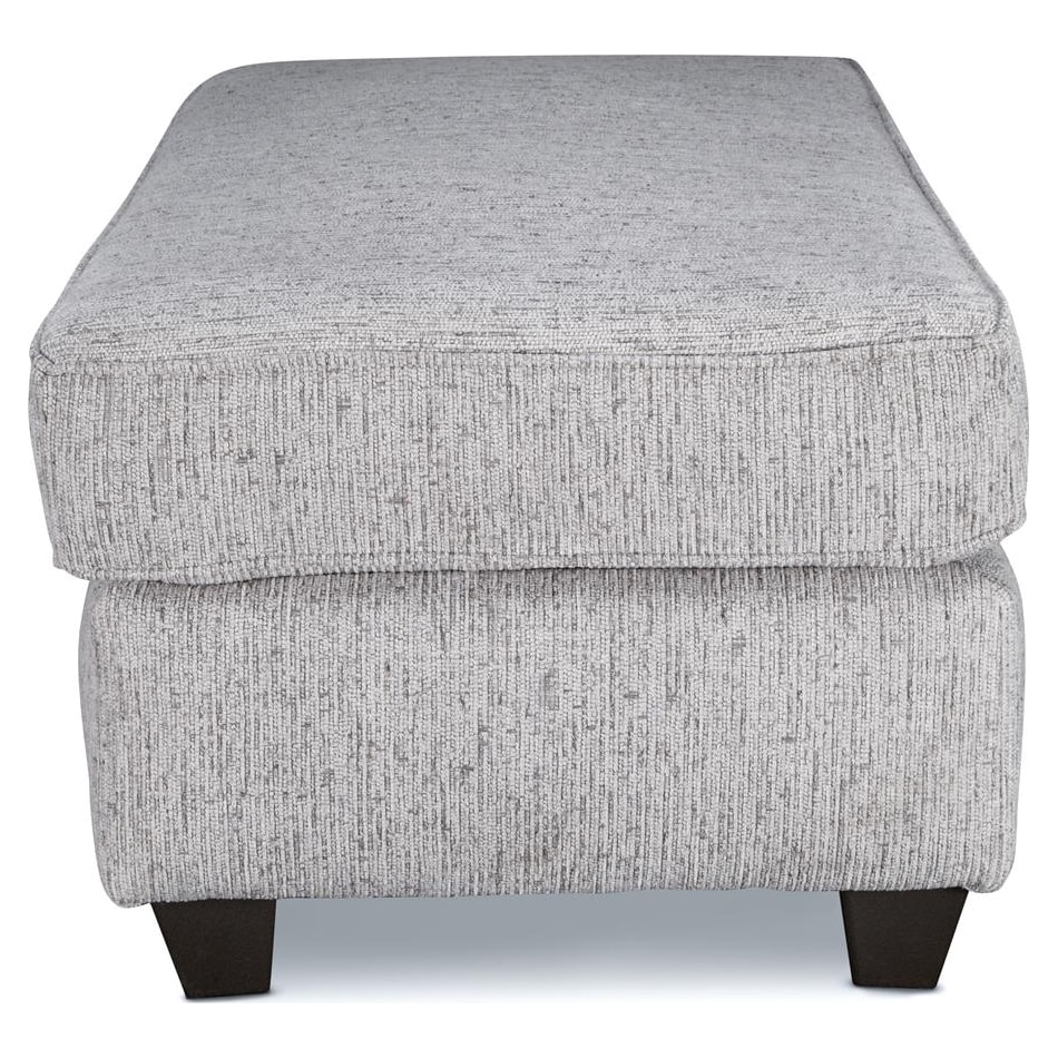 bonnie linen ottoman   