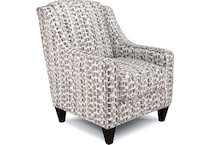 bonnie mink accent chair   