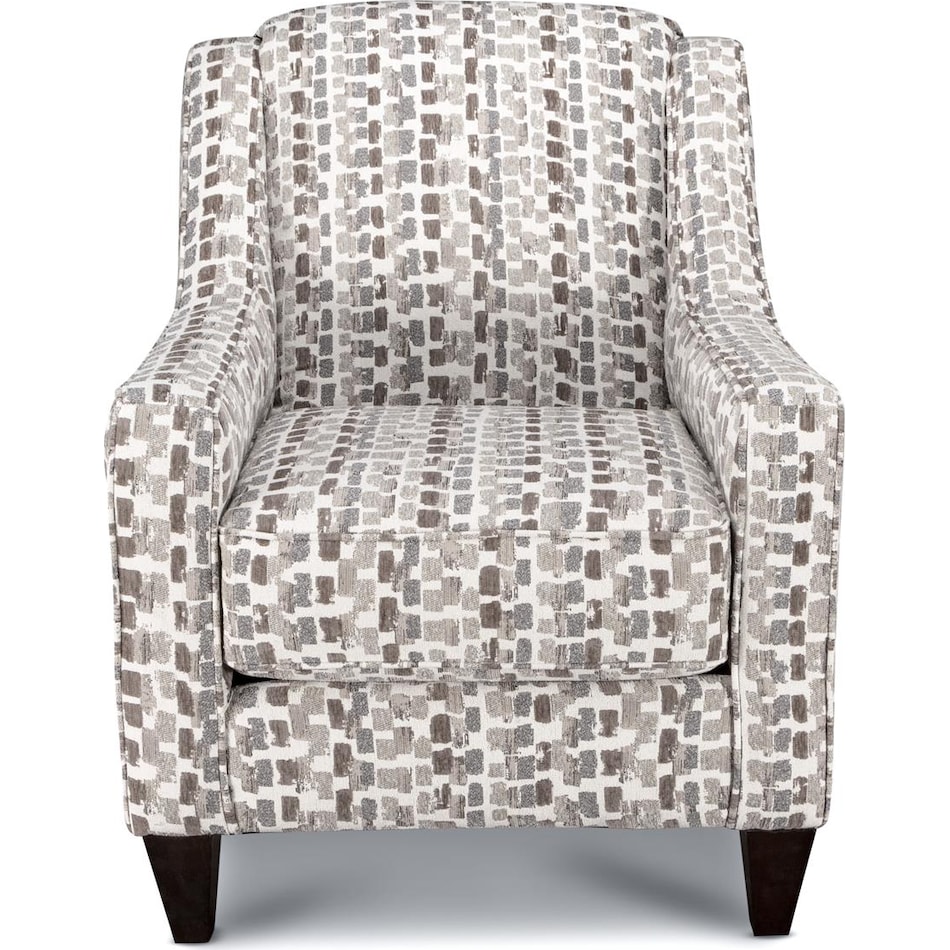 bonnie mink accent chair   