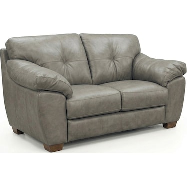 BOSCO LEATHER LOVESEAT