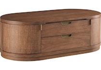 boston spiced caramel cocktail table lift top   
