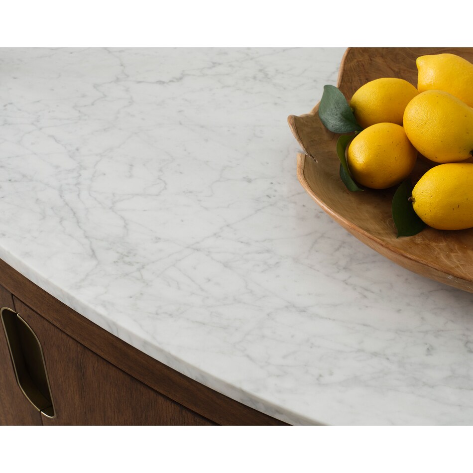 boston spiced caramel sideboard server   
