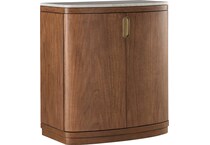 boston spiced caramel sideboard server   