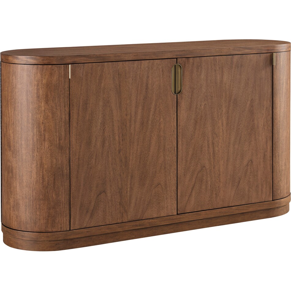 boston spiced caramel sideboard server   