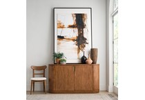 boston spiced caramel sideboard server   
