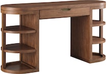 boston spiced caramel sofa table   