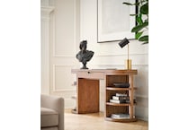 boston spiced caramel sofa table   