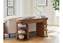 boston spiced caramel sofa table   