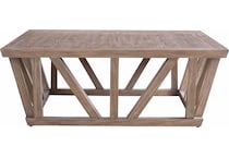 boulder cocktail table   