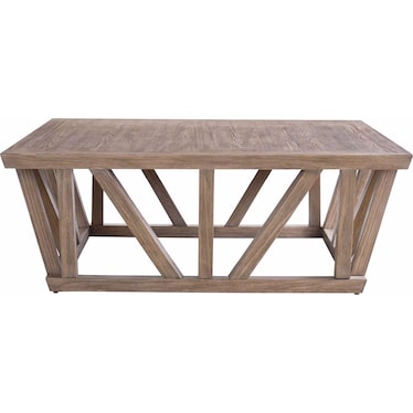 DWELL BLOULDER SQUARE COCKTAIL TABLE