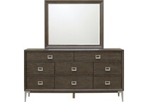 boulevard  warm brown dresser   