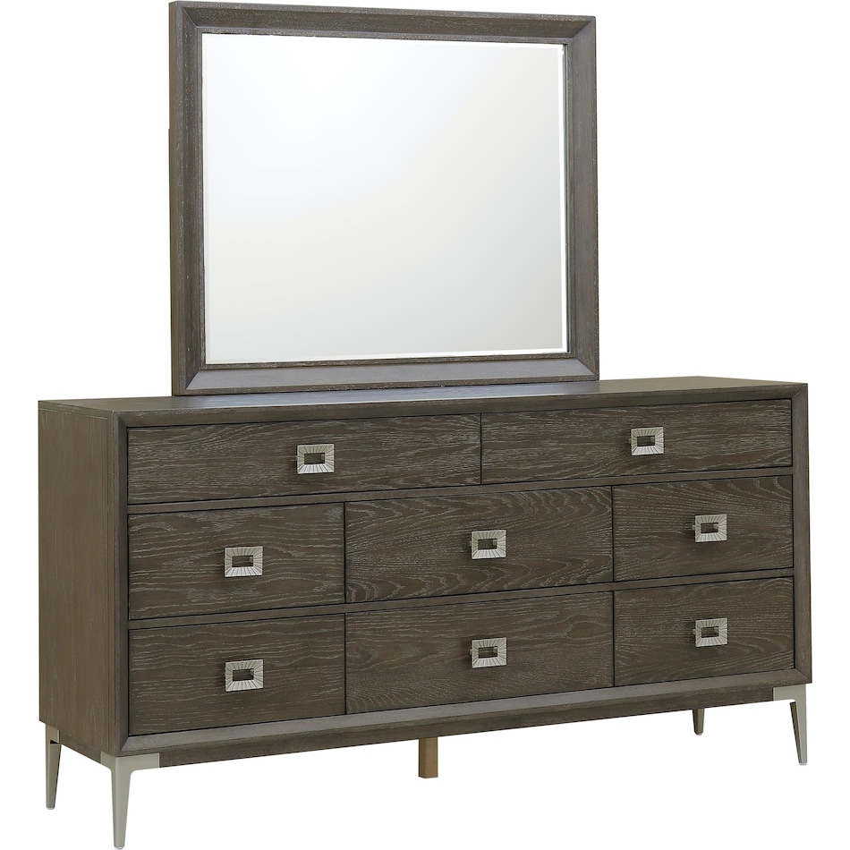 boulevard  warm brown dresser   