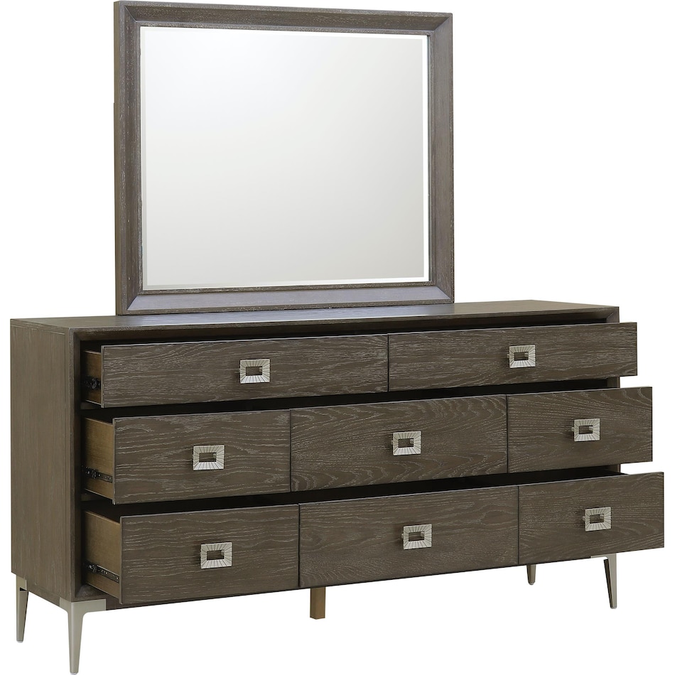 boulevard  warm brown dresser   