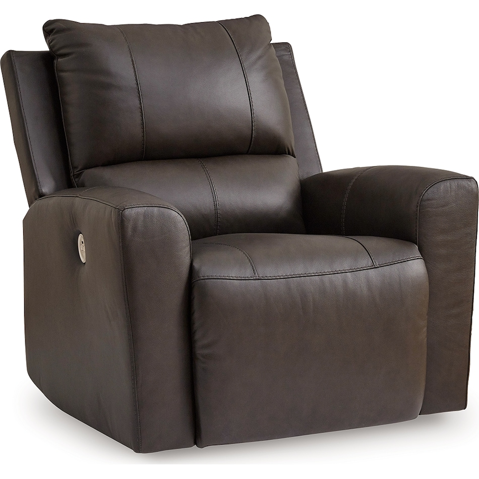 boxmere power leather recliner   