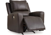 boxmere power leather recliner   