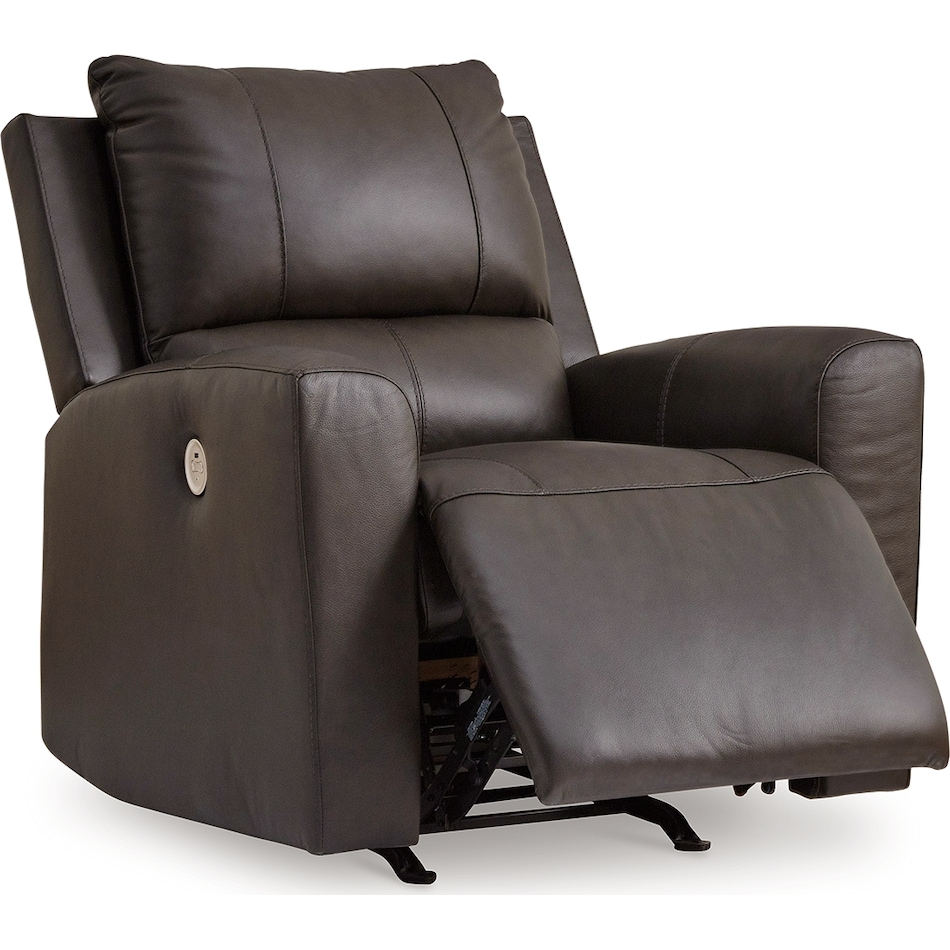 boxmere power leather recliner   