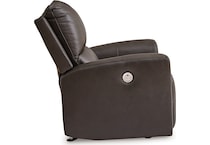 boxmere power leather recliner   