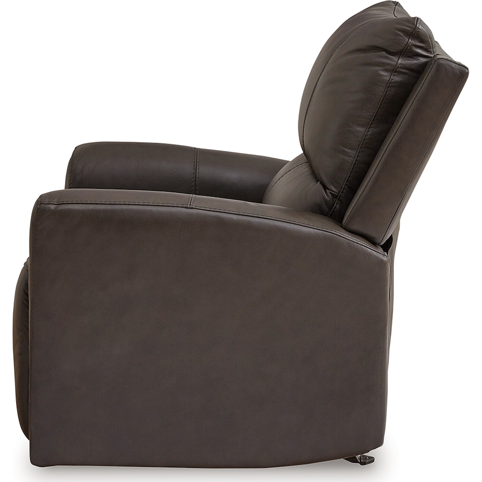 boxmere power leather recliner   