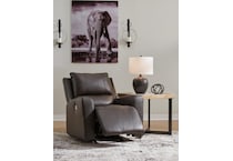 boxmere power leather recliner   