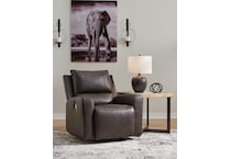 boxmere power leather recliner   