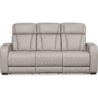 BOYINGTON LEATHER POWER RECLINING SOFA