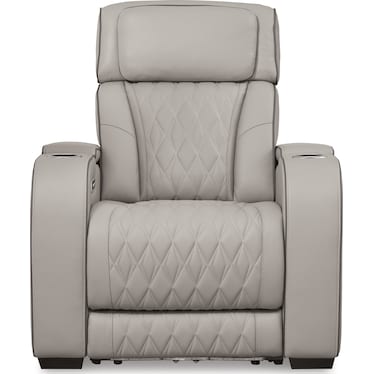 BOYINGTON LEATHER POWER RECLINER
