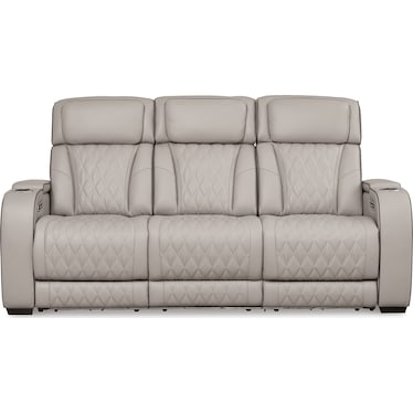 BOYINGTON LEATHER POWER RECLINING SOFA