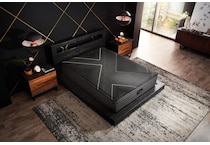 br black kx plush hybrid mattress king   