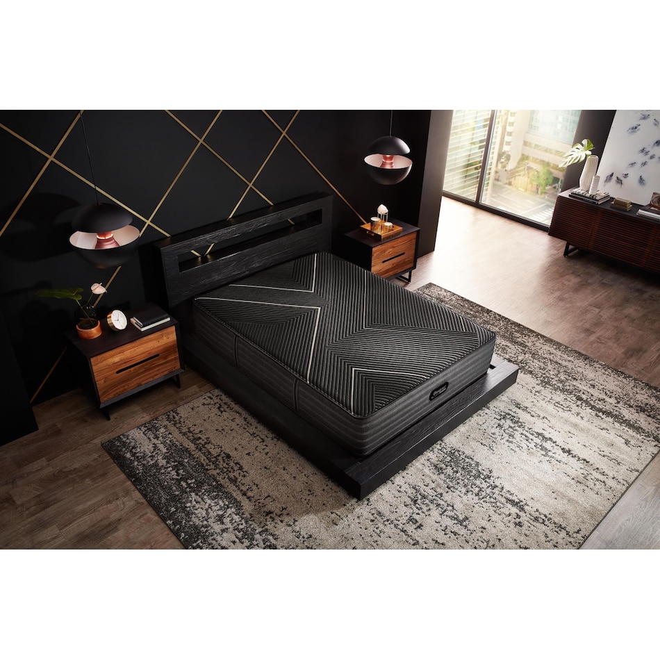 br black kx plush hybrid mattress king   