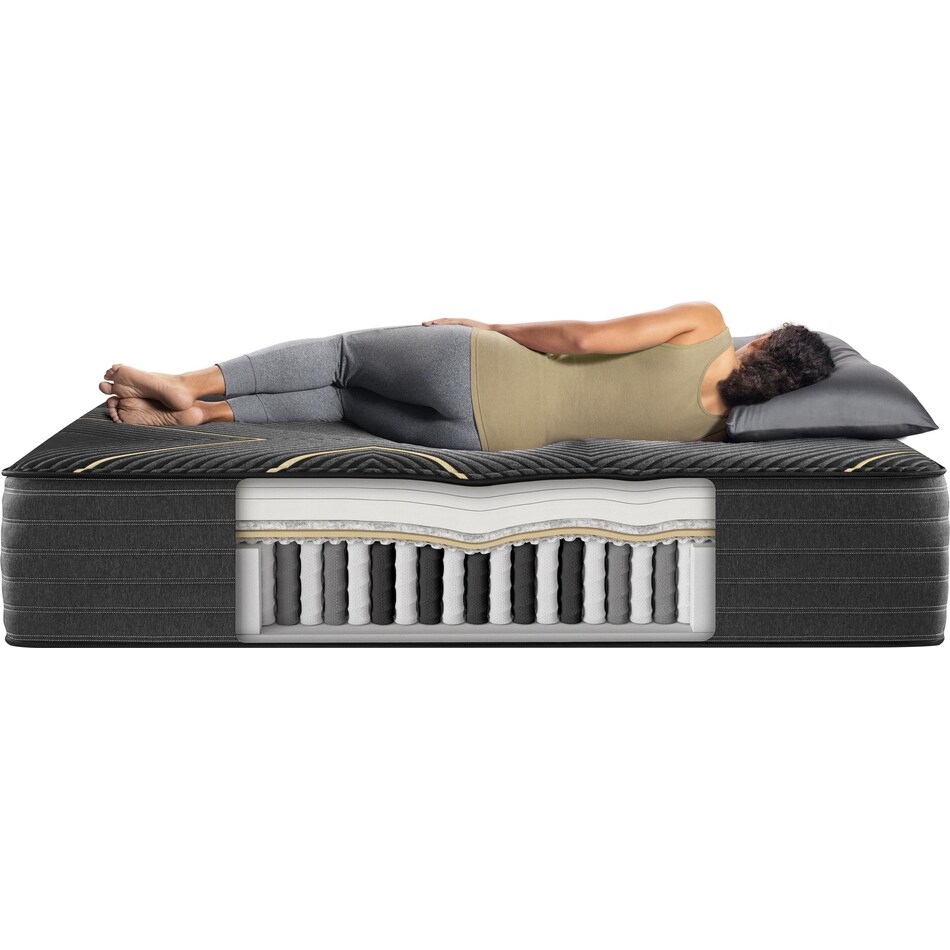 br black kx plush hybrid mattress king   