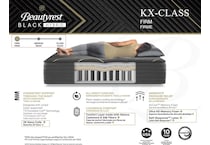 br black kx plush hybrid mattress king   