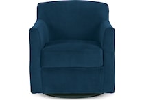 bradney ink accent chair   