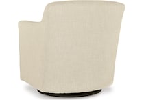 bradney linen accent chair   