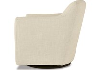bradney linen accent chair   
