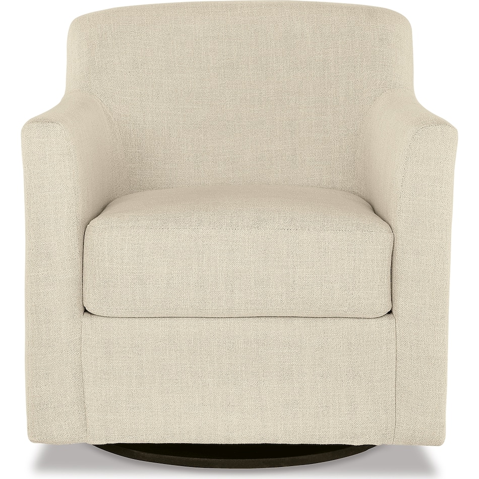 bradney linen accent chair   