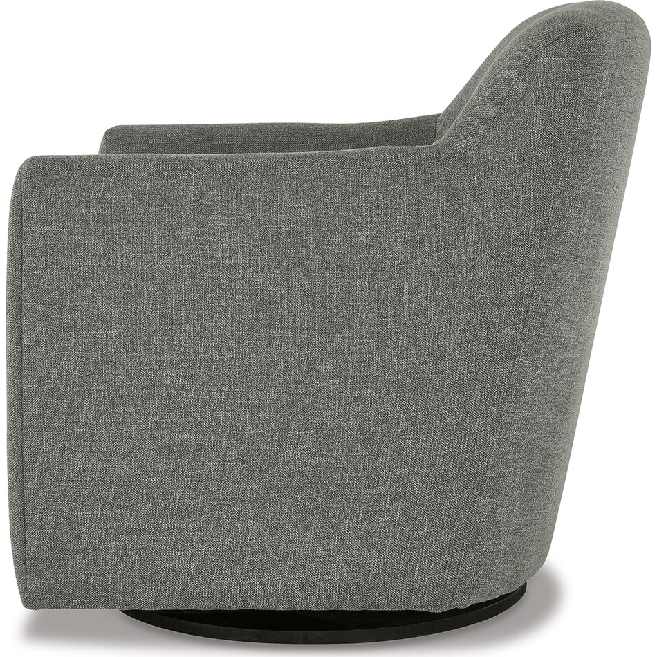 bradney smoke accent chair   