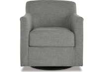 bradney smoke accent chair   