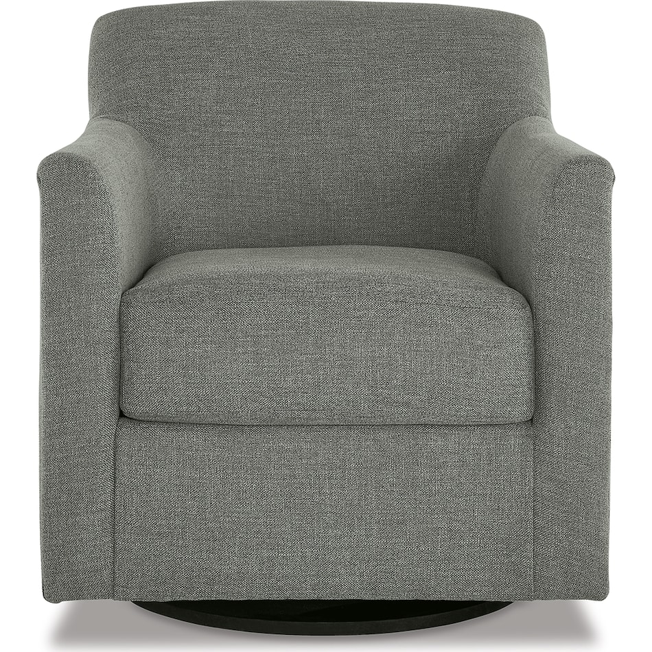 bradney smoke accent chair   