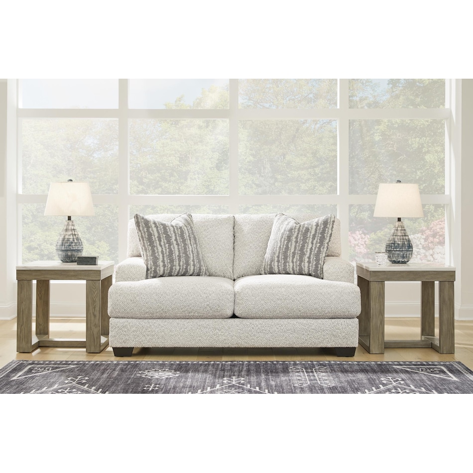 brebryan flannel loveseat   