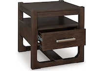 breckington end table   