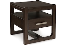 breckington end table   